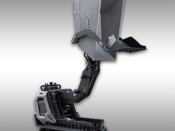 Jansen 800kg high tip tracked dumper. - Main image