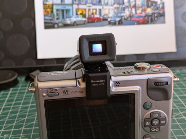 Panasonic LVF1 viewfinder for Lumix GF2, LX5,Leica - Main image