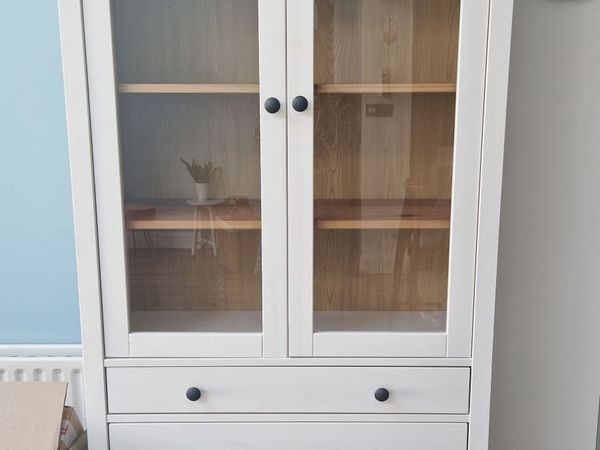 HEMNES Glass Door Display Cabinet - Main image