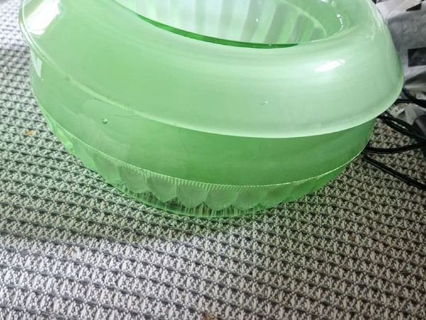 Vintage 1930s Art Deco Davidson Frosted Bowl Set - Main image