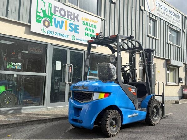 Lonking LG25DT 2.5 Ton Diesel Forklift – 3 m 2-Sta - Main image