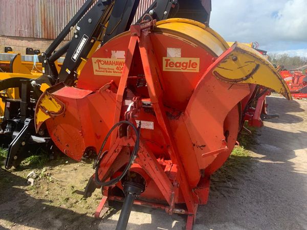 TEAGLE 4040 SILAGE/STRAW BALE SHREDDER - Main image
