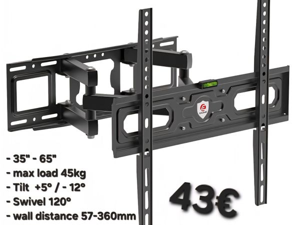 Tv Wall Mount Bracket Swivel Full Motion 35"-65" - Main image