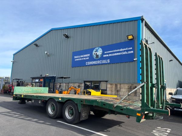 For Sale: Bailey Low Loader Flat Bed Trailer - Main image