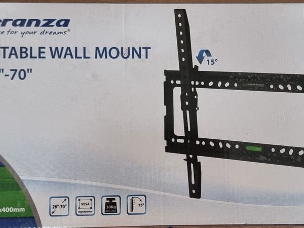 Tv Bracket Wall Mount Flat Tilt 32-70" - Main image