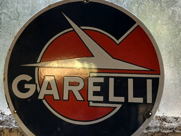 Vintage Garelli dealership sign - Main image