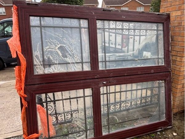 2x matching pvc french double doors - Main image