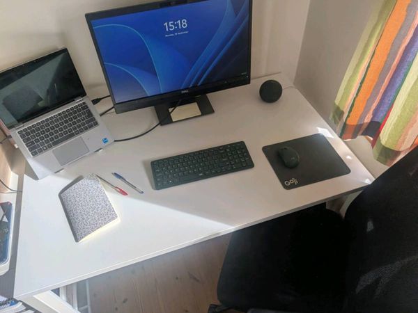 White Office Desk - Main image
