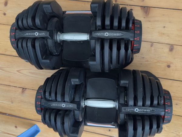 RPM Power 40kg Adjustable Dumbbells - Main image