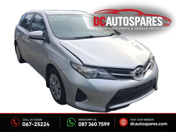 2012-2019 MK2 Toyota Auris For Breaking - Main image