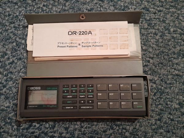 BOSS DR-220A  Retro 1980’s Drum Machine - Main image