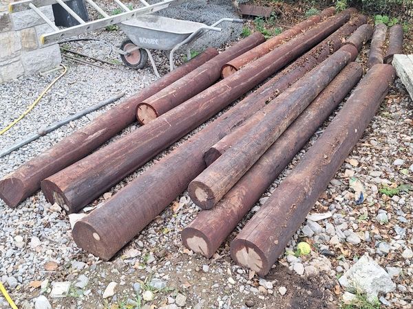 9ft poles treated can deliver - Main image