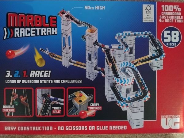New in sealed box Marble Racetrax - 58 piece - Main image