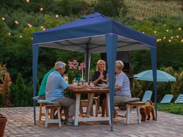 3x3m Gazebo Pop Up Tent with Sturdy Frame - Main image