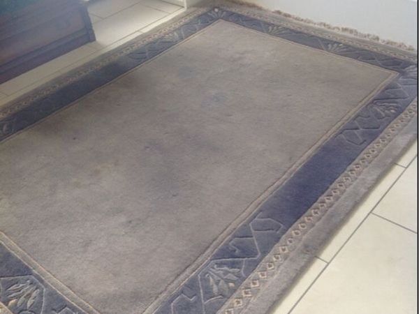 Large Handmade Nepalese Floor Carpet - Main image