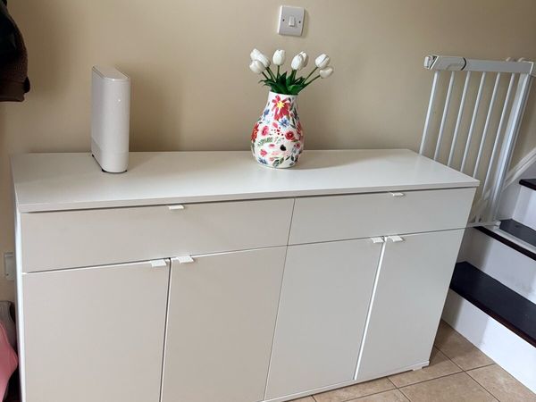 IKEA VIHALS Sideboard / Storage Unit – White - Main image