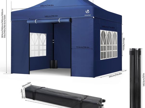 Gazebo 3x3M Outdoor Party Tent Steel Frame - Main image