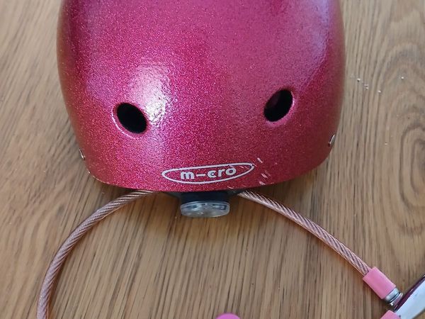 Child helmet & bicycle lock - Main image