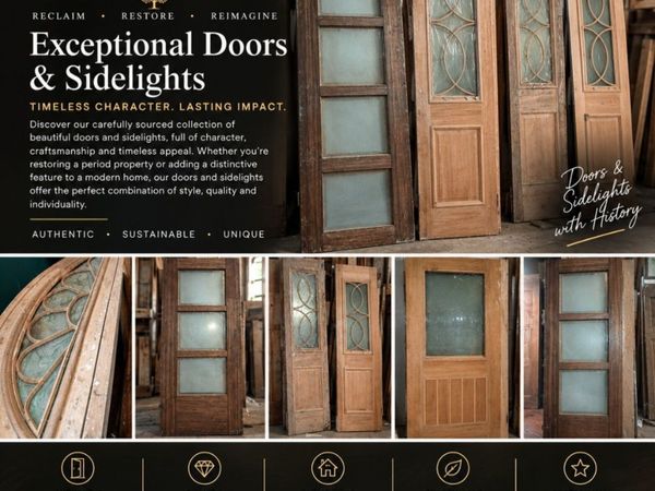 ✨ DISTINCTIVE DOORS & SIDELIGHTS — TIMELESS CHARAC - Main image