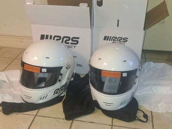 RRS Full Face FIA/Snell Rally Helmet BRAND NEW - Main image