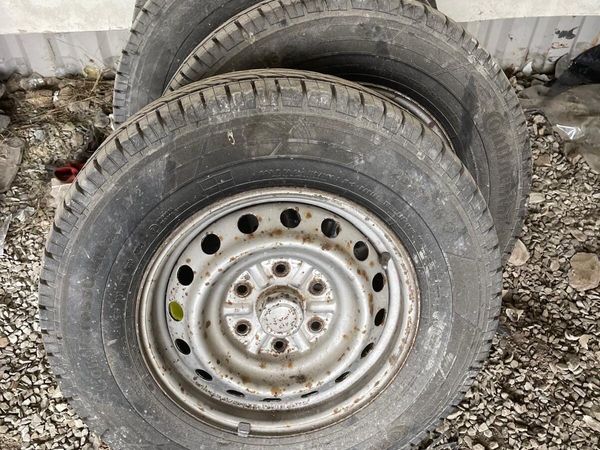 Mitsubishi L200 steel wheels - Main image