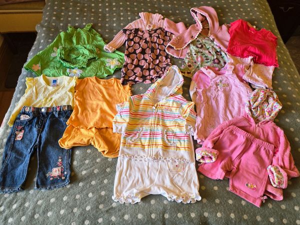 Baby clothes girl big bundle 3-6 months - Main image