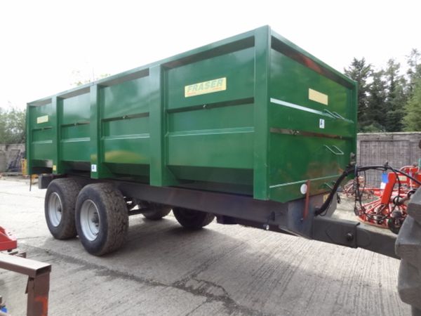 Fraser 12 Ton Tipping Grain Trailer - Main image