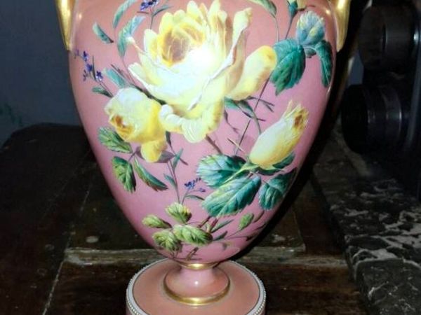 Antique Glass Urn Vase - Main image