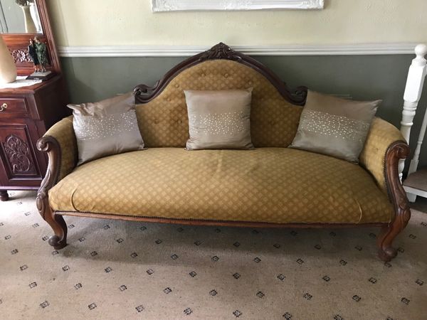 Original Edwardian Antique Sofa - Main image