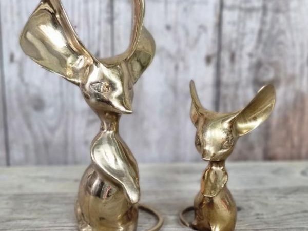 Brass Long Eared Mice Pair KAS1363 - Main image