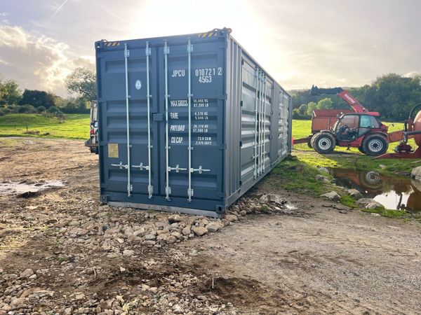 New Unused 40ft Container 2 large Side Doors - Main image
