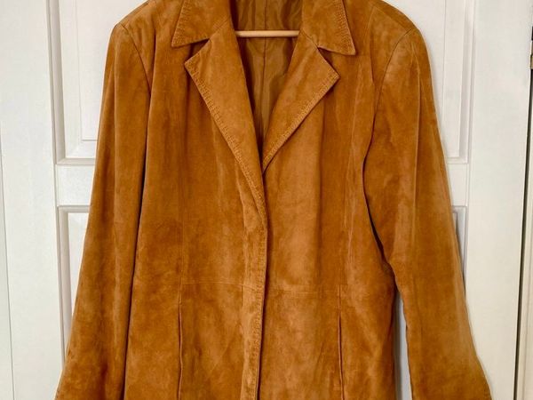 Ladies Suede Leather Jacket - Main image