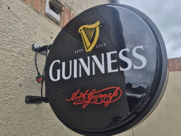 Guinness lighting box - Main image