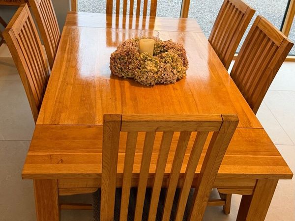 Dining table & 6 chairs - Main image