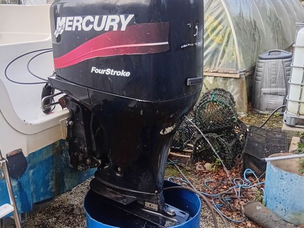Outboard mercury 4 stroke 75hp - Main image