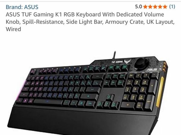 Asus Tuf Gaming K1 Rgb Keyboard - Main image