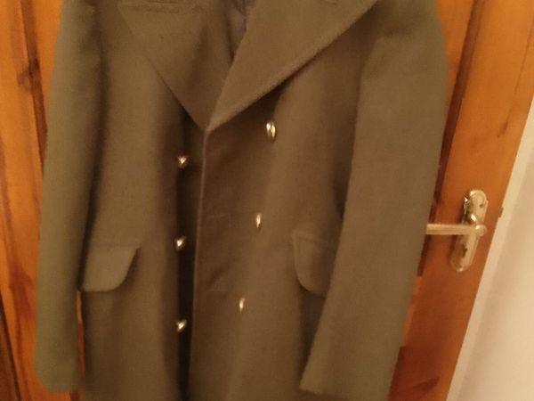 Vintage Long Army Coat - Main image