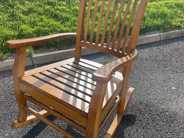 Solid Wood Rocking Chair - Main image