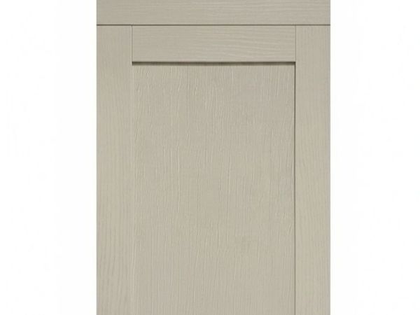 Narrow rail taupe kitchen door - Main image