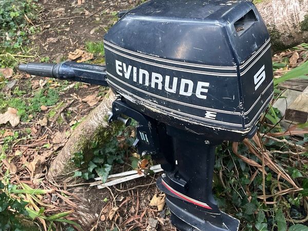 Evinrude 5hp 2 stk outboard - Main image