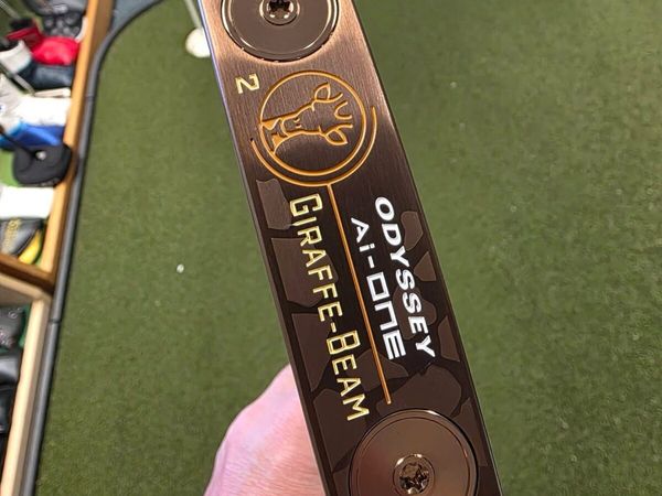 New Odyssey Ai-One Giraffe Beam Milled Putter - Main image