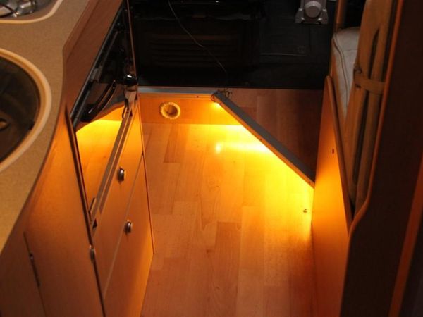 5 meter LED strip for home or van lighting - Main image