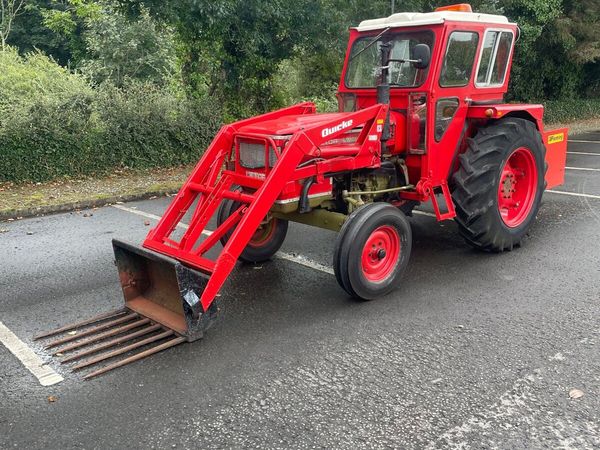 Vintage zetor tractor 4712 with quicke loader - Main image