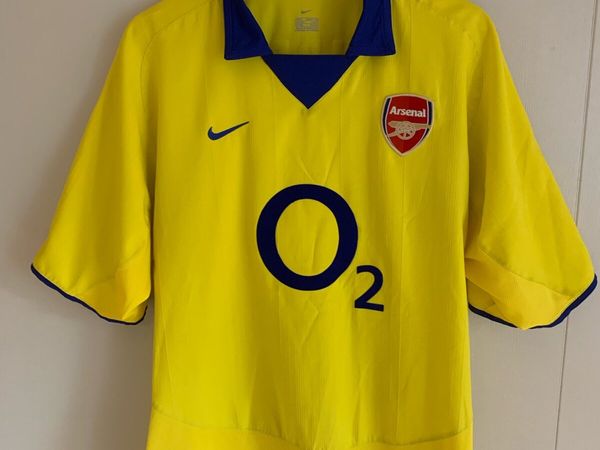 Vintage 2003/04 Arsenal Pires #7 Away Shirt - Main image