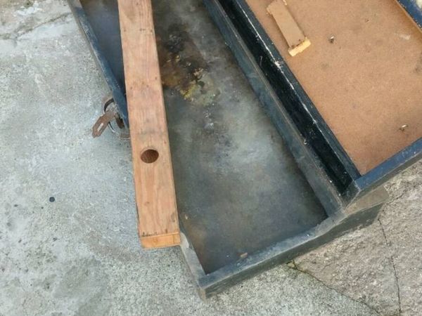 Vintage Carpenters wooden toolbox - Main image