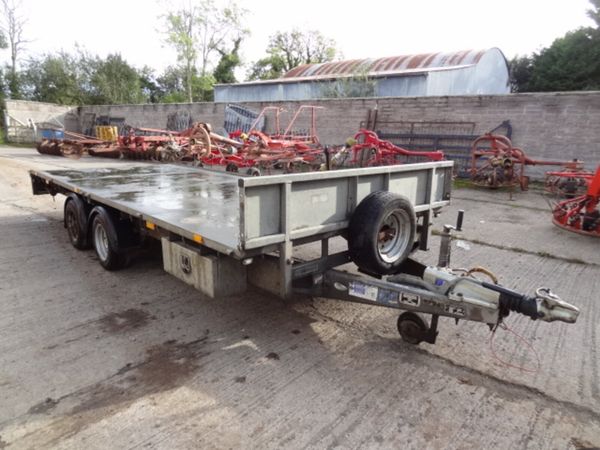 Ifor Williams LM166 Flat Trailer - Main image
