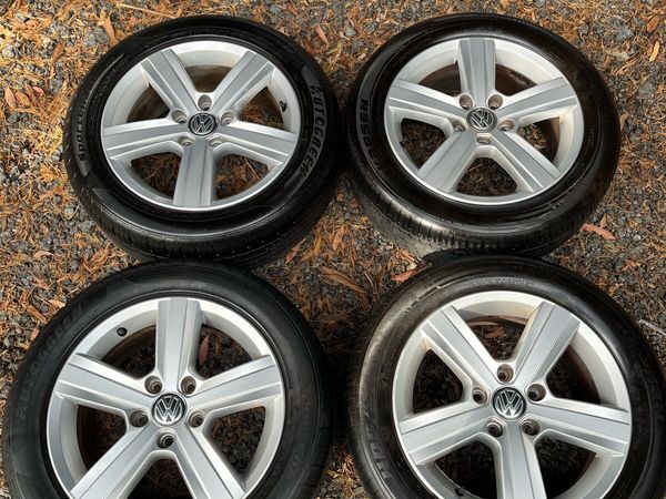 16’ Genuine VW GOLF CADDY 5x112 alloy wheels - Main image