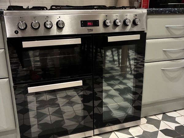 Beko Dual Fuel Range cooker 90cm - Main image
