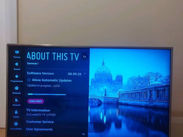 LG 43" 4K smart TV - Main image
