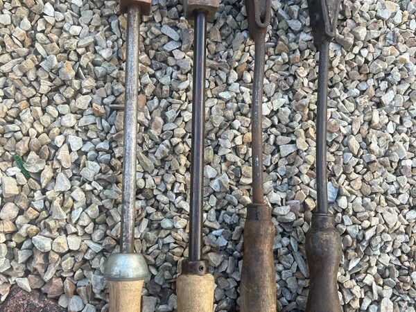 4 vintage soldering irons - Main image